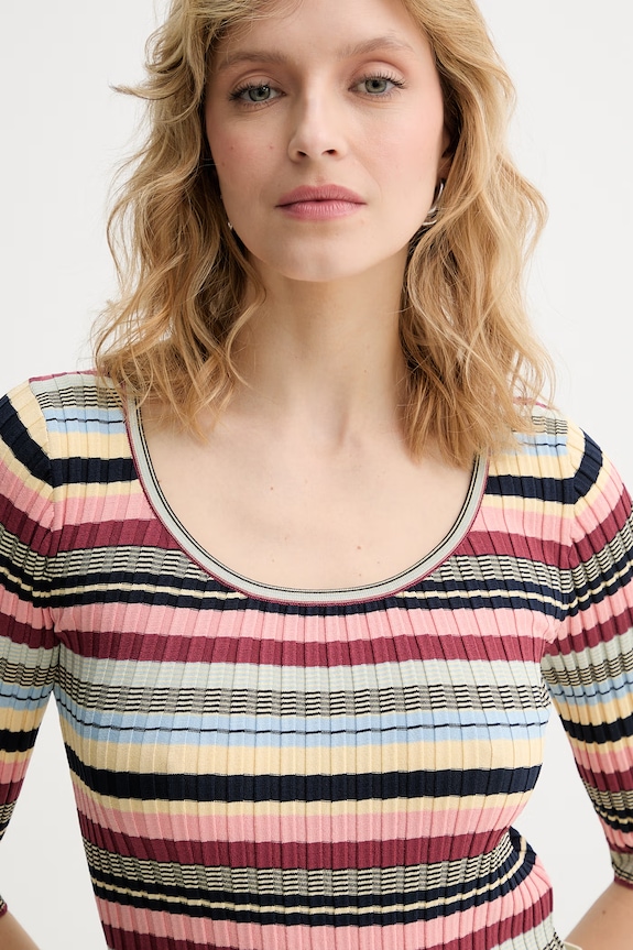 Weekend Max Mara sweter damski GUGLIA różowy 2615361032600