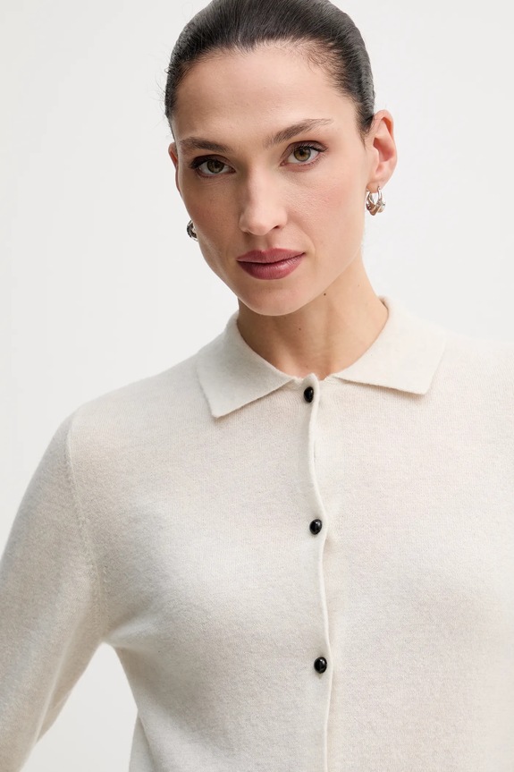 Rotate cardigan in lana grigio 1154641472
