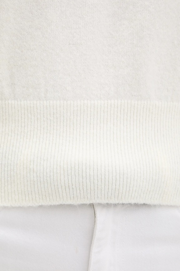 Tommy Jeans pulover din amestec de lână de alpaca DW0DW22558 bej