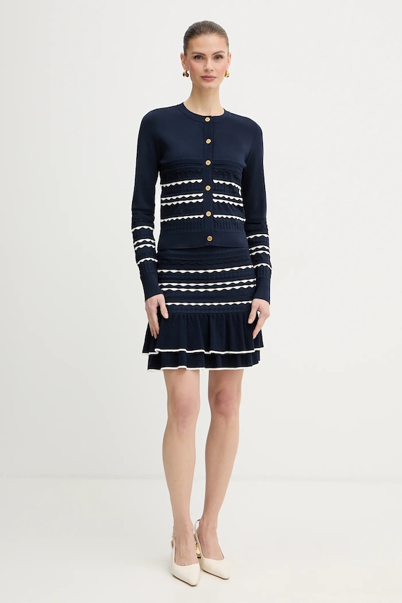 Marciano by Guess kardigan BRUNA 6RGR01.5809Z granatowy SS26
