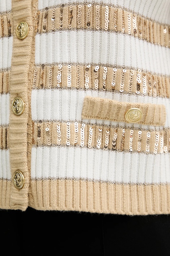 Marciano by Guess gyapjú kardigán MARTHA 6RGR19.5904Z bézs