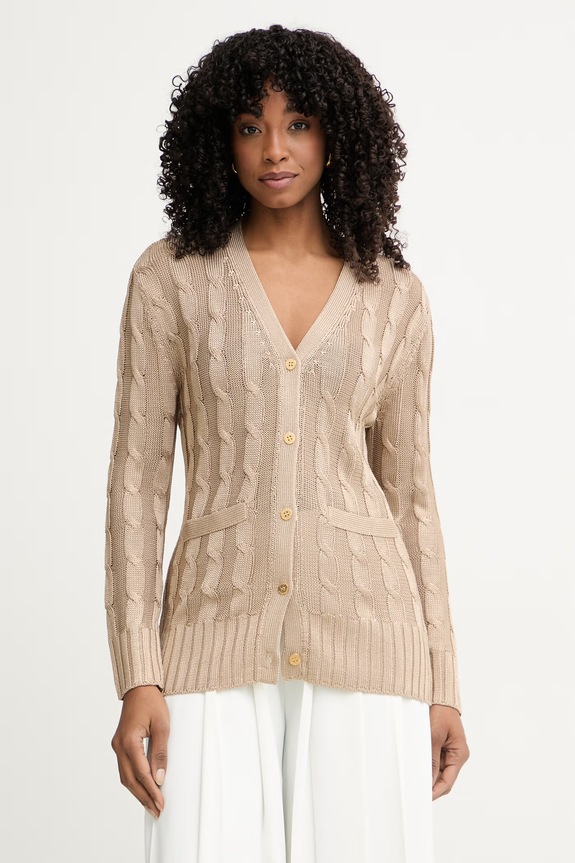 Marciano by Guess kardigán női viszkóz TIARRA bézs G6GR22.Z0759