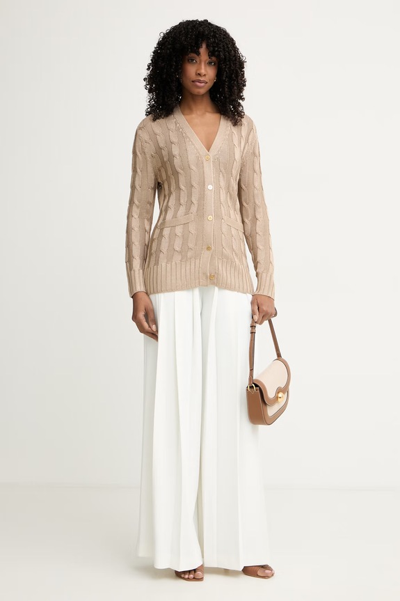Marciano by Guess kardigán női viszkóz TIARRA G6GR22.Z0759 bézs SS26