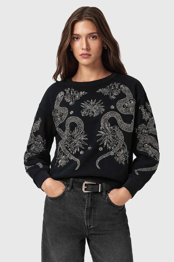 AllSaints sweter pozostałe czarny W146JD