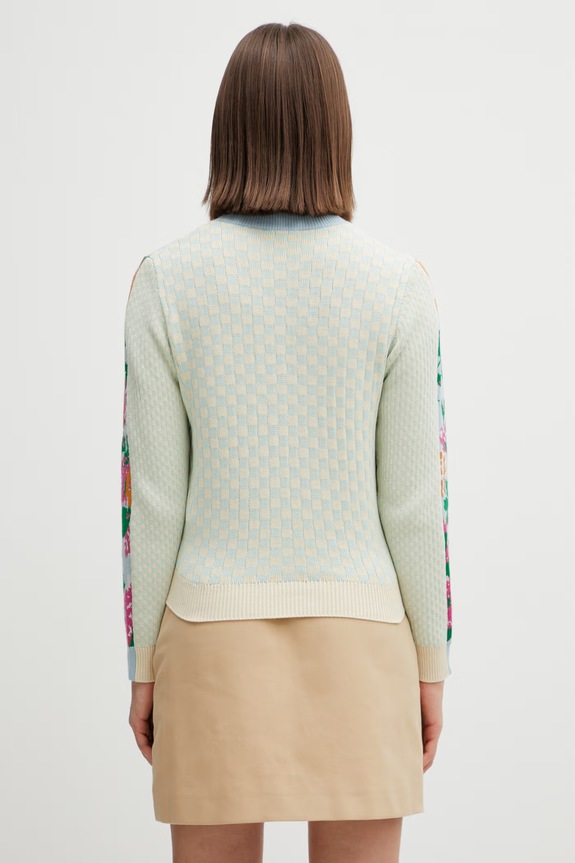 Abbigliamento Kenzo cardigan con lana FG52CA7423DY blu