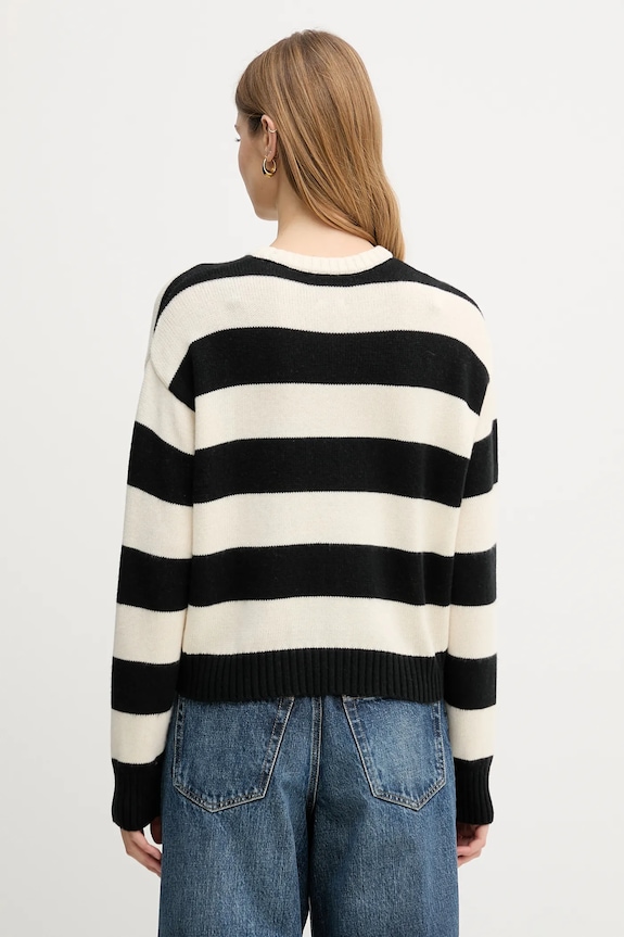 Odzież Tommy Hilfiger sweter z dodatkiem kaszmiru WW0WW47655 czarny