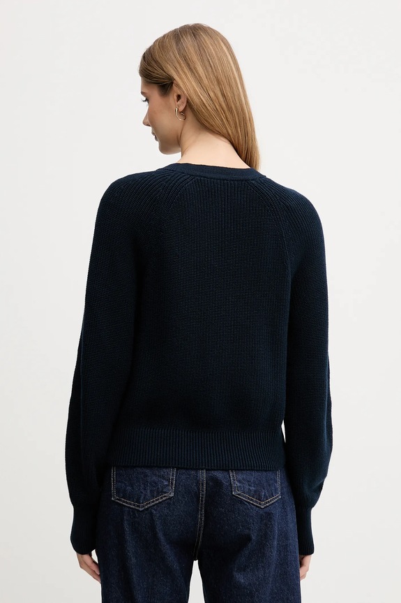 Îmbrăcăminte Tommy Hilfiger cardigan din bumbac WW0WW48795 bleumarin
