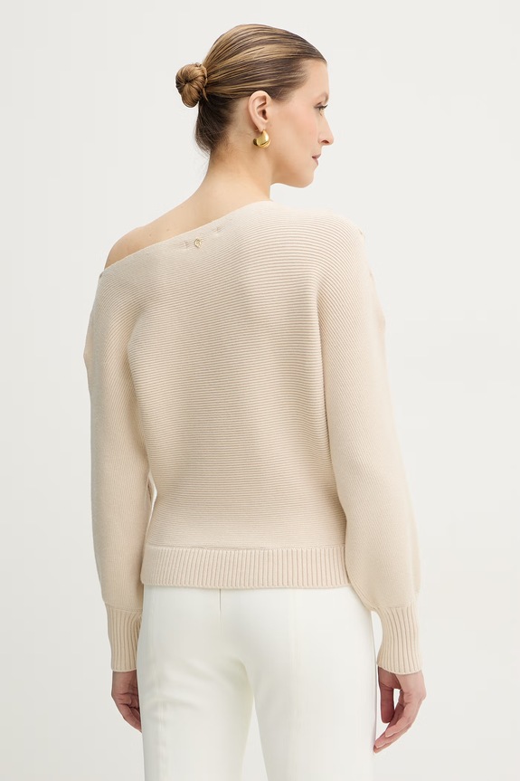 Odzież Guess sweter JAMIA W6RR09.Z2ZK2 beżowy