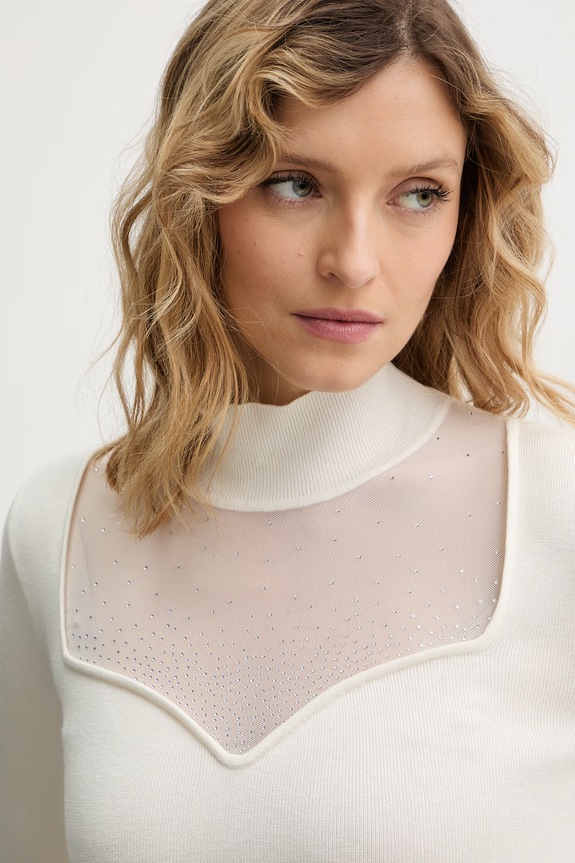Guess sweter LUCY beżowy W6RR45.Z4842