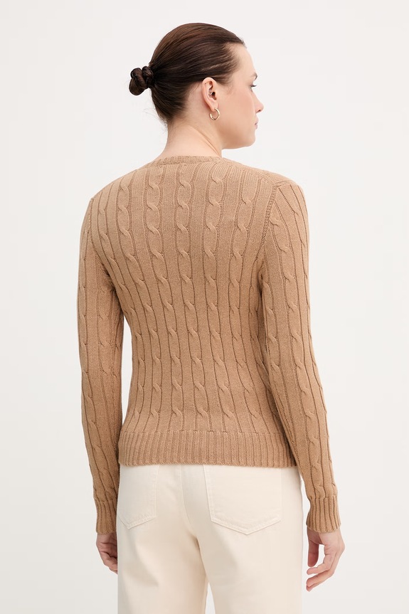 Îmbrăcăminte Polo Ralph Lauren pulover de bumbac 211B16797 bej