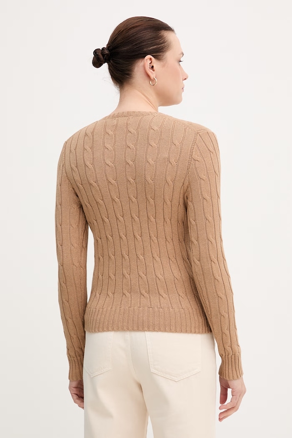 Îmbrăcăminte Polo Ralph Lauren pulover de bumbac 211B16797 bej