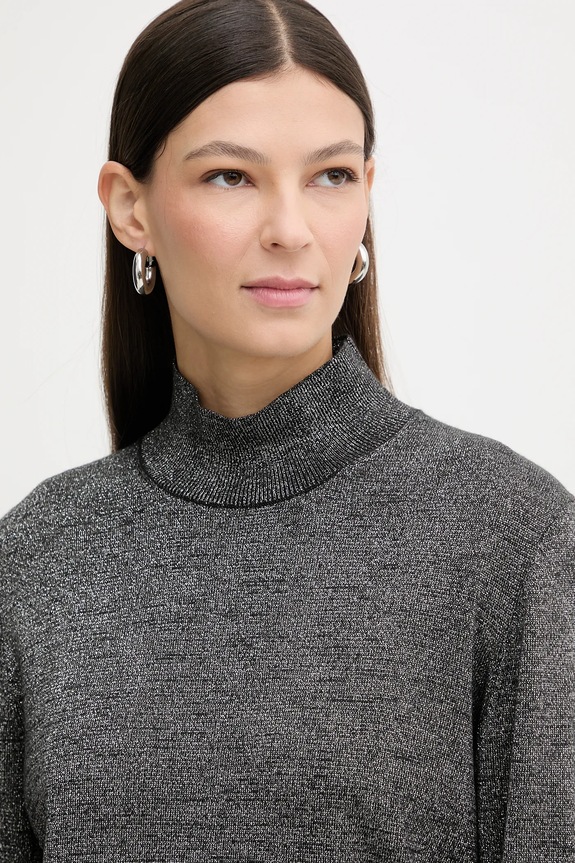 Calvin Klein pulóver gyapjúkeverékből szürke LV044E363G