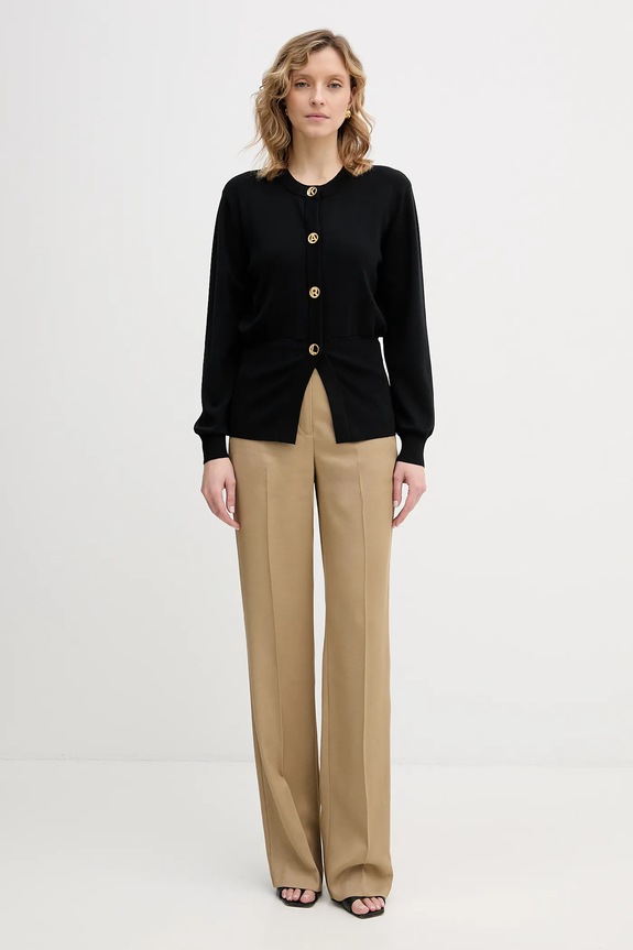 Karl Lagerfeld cardigan KARL DAILY B1W18005 nero SS26