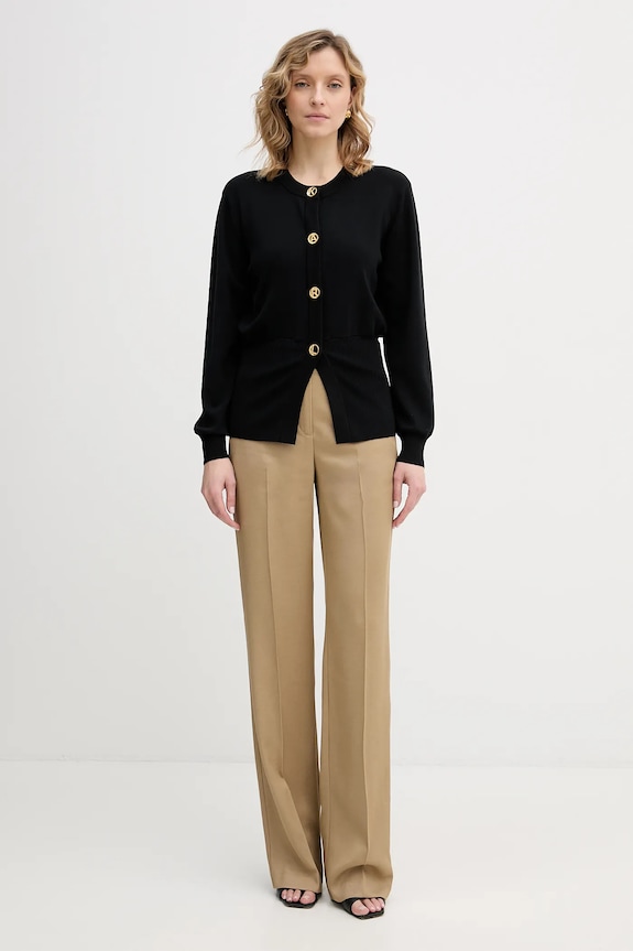Karl Lagerfeld cardigan KARL DAILY B1W18005 nero SS26