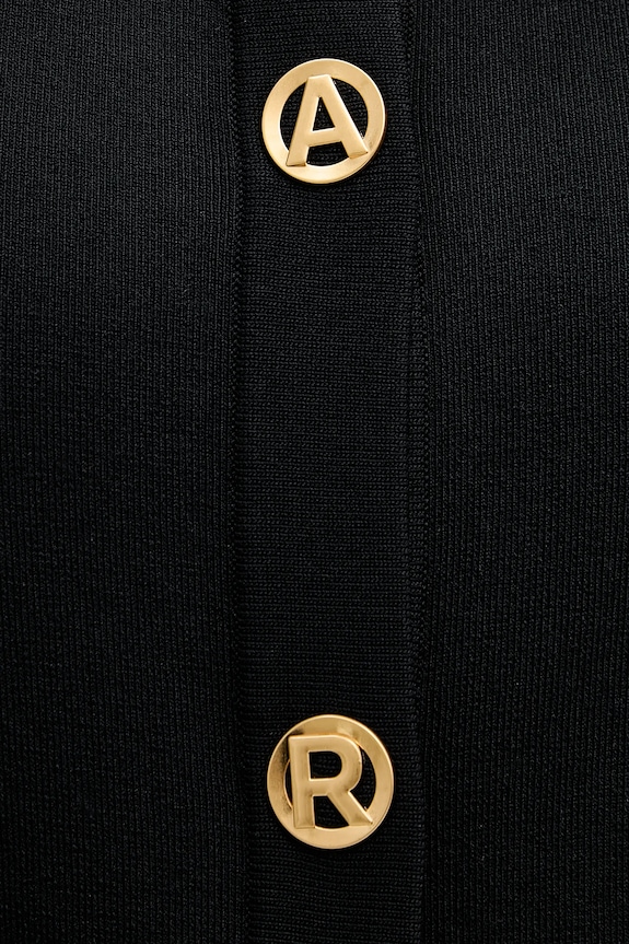 Karl Lagerfeld cardigan KARL DAILY B1W18005 nero
