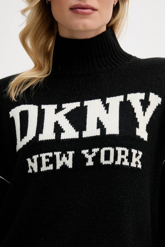 Dkny pulover DJ6R0183 negru