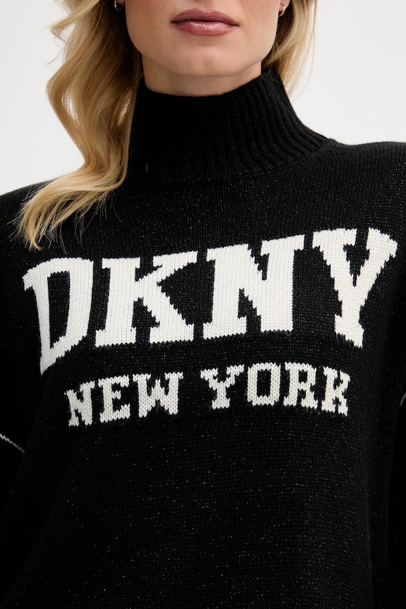 Dkny pulover DJ6R0183 negru