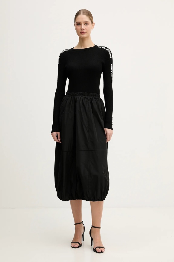 Dkny sweter DJ6R0104 czarny SS26