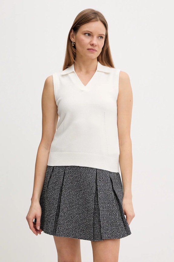 Dkny mellény sima bézs UK5TRA38