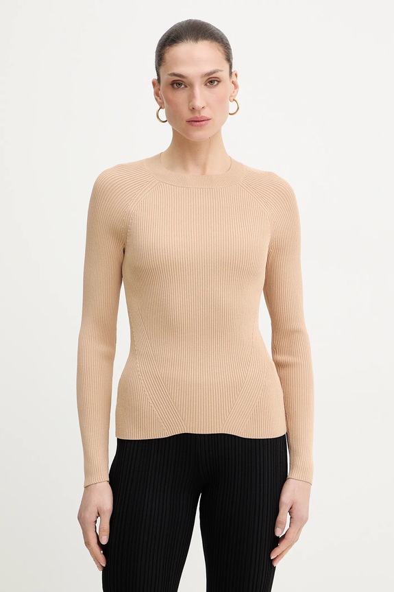 Sveter Armani Exchange okrúhly béžová XW001883.AF10352