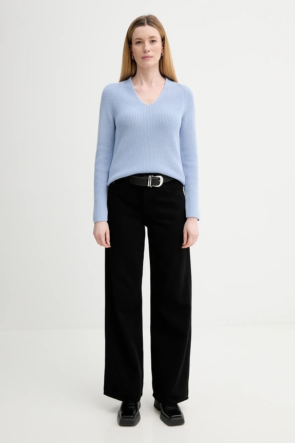 Marc O'Polo maglione in cotone 600605960323 blu SS26