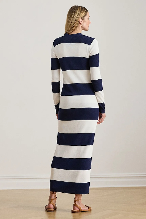 Kardigán Lauren Ralph Lauren 200P03490 tmavomodrá SS26