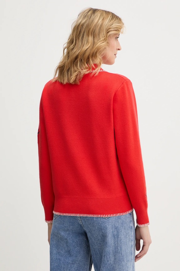 Îmbrăcăminte Never Fully Dressed cardigan Mystcial NFDKN752 rosu