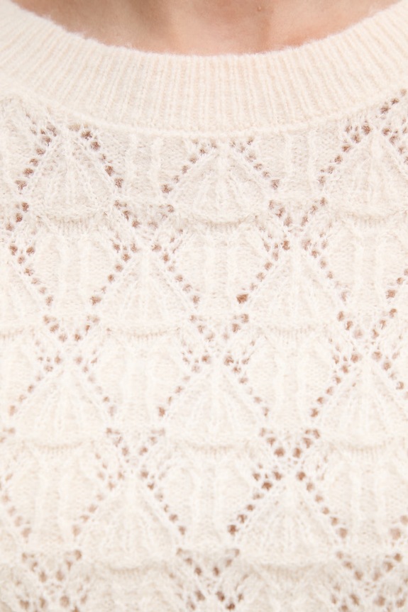 Свитер с примесью шерсти Morgan MCASTY бежевый