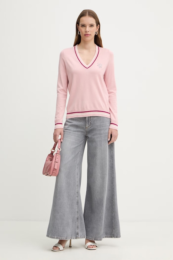 Liu Jo pulover femeiesc TA6068.MS49I roz SS26