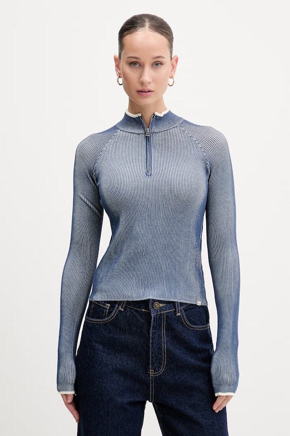 Guess Jeans sweter pozostałe niebieski W6RR19.Z3P32