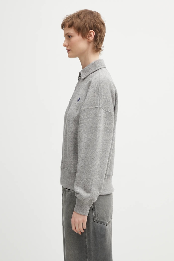 Mikina Polo Ralph Lauren ARCTIC FLEECE 211B18685004 sivá SS26