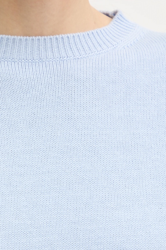 IBlues sweter z dodatkiem wełny LIRICA 2617361041200 niebieski