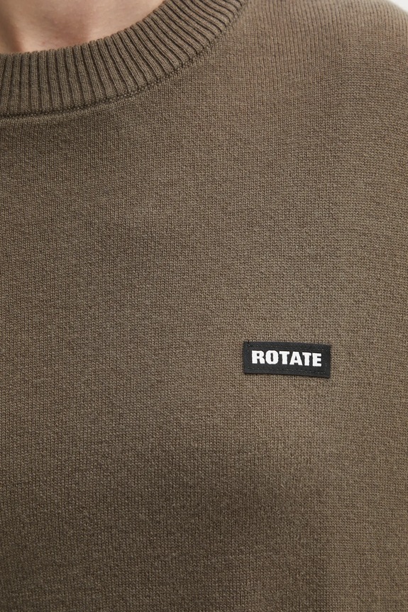 Rotate woolen jumper brown 1147523084