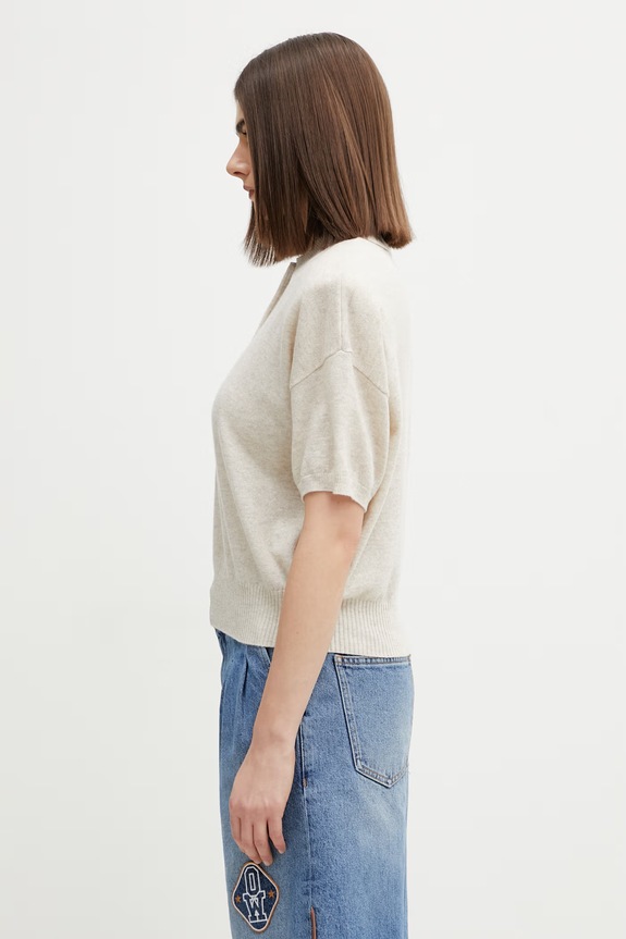 Rotate Women's wool sweater 1155771832 beige SS26