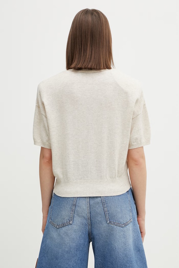 Clothing Rotate Women's wool sweater 1155771832 beige