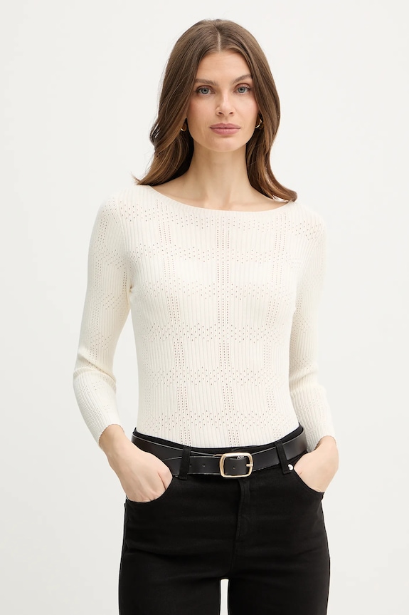 Pulover Twinset Tanka bež 261TP3401