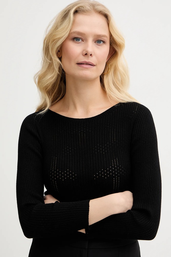 Twinset maglione nero 261TP3401