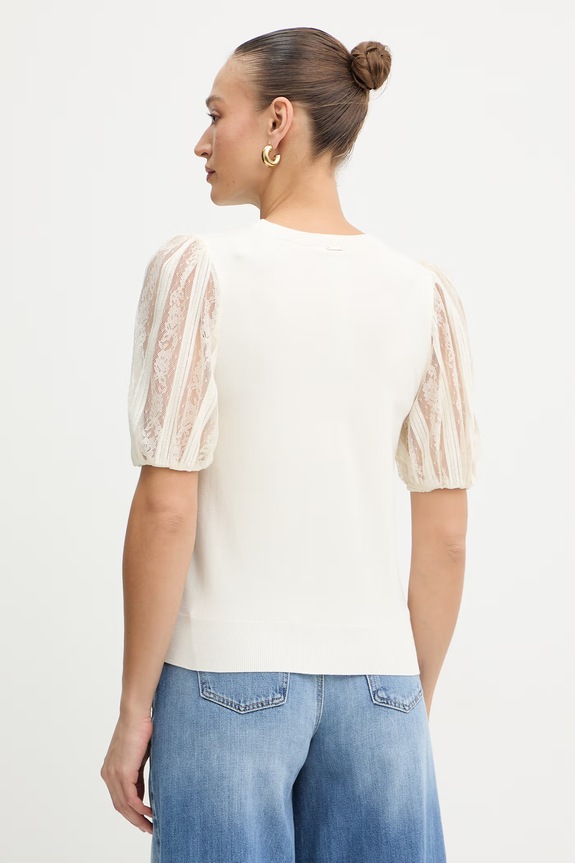 Ρούχα Πουλόβερ Twinset 261TP3431 μπεζ