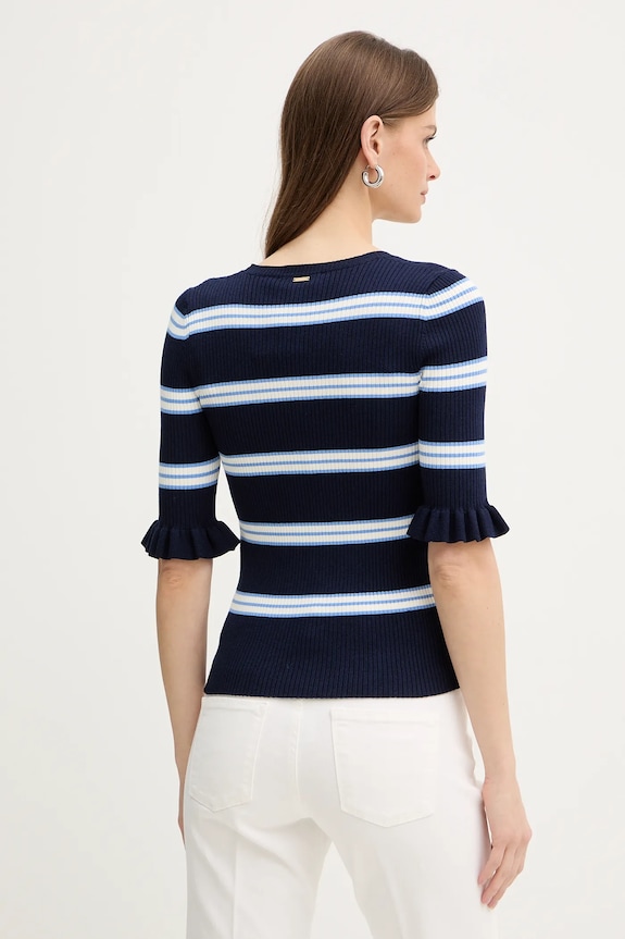 Oblačila Pulover Twinset 261TP3240 mornarsko modra