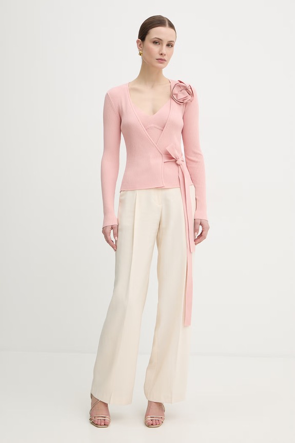 Twinset cardigan 261AP3105 roz SS26