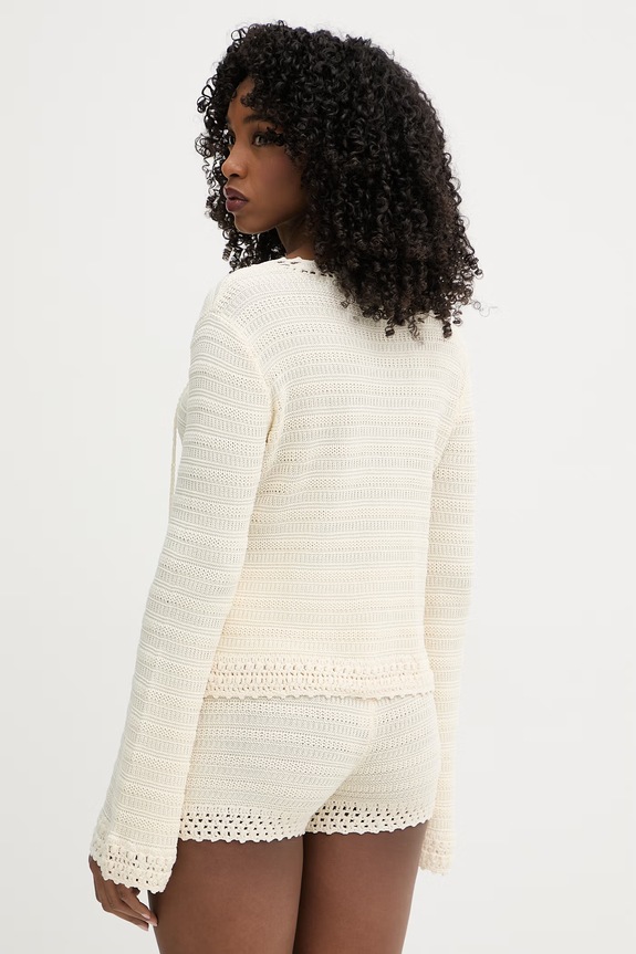 Odzież Twinset sweter damski 261TT3062 beżowy