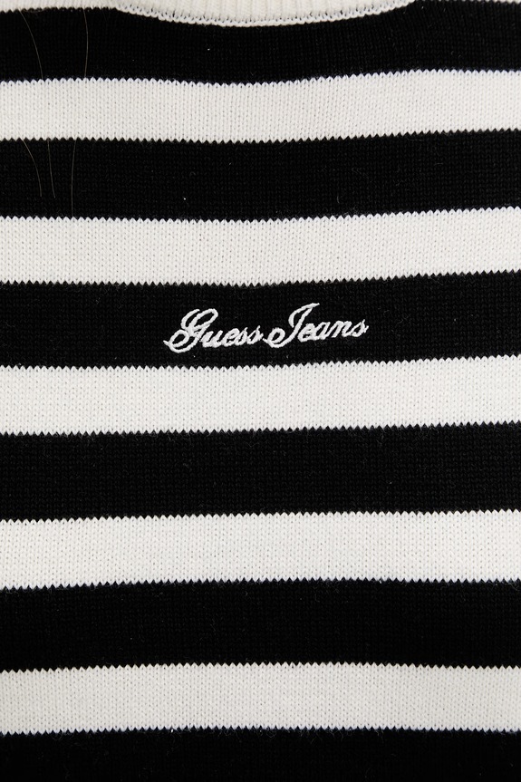 Guess Jeans sveter dámsky bavlnený W6GR00.Z3HM1 čierna