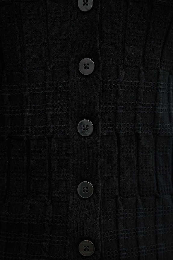 Sisley kardigan za žene s viskozom 16R2L5017 crna