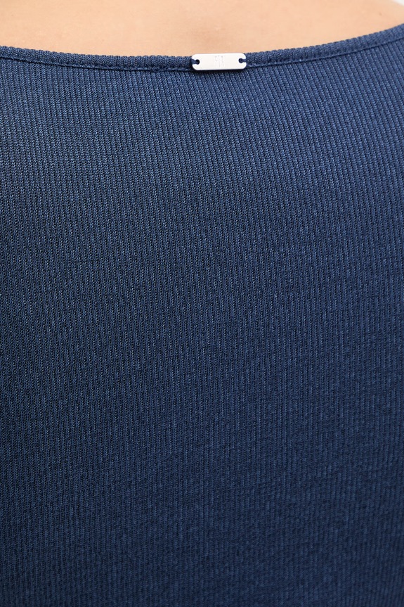 Μπλουζάκι Fracomina FS26ST7008K420Q7 σκούρο μπλε