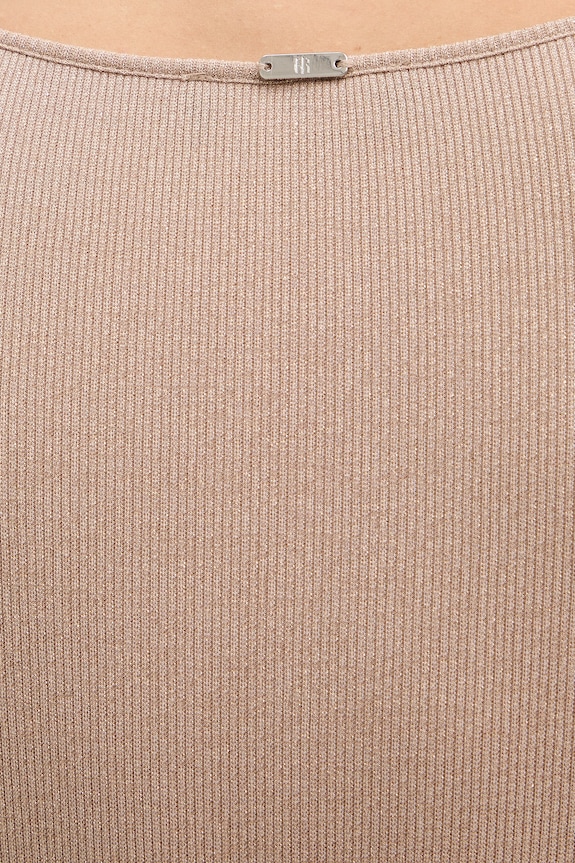 Μπλουζάκι Fracomina FS26ST7008K420Q7 μπεζ
