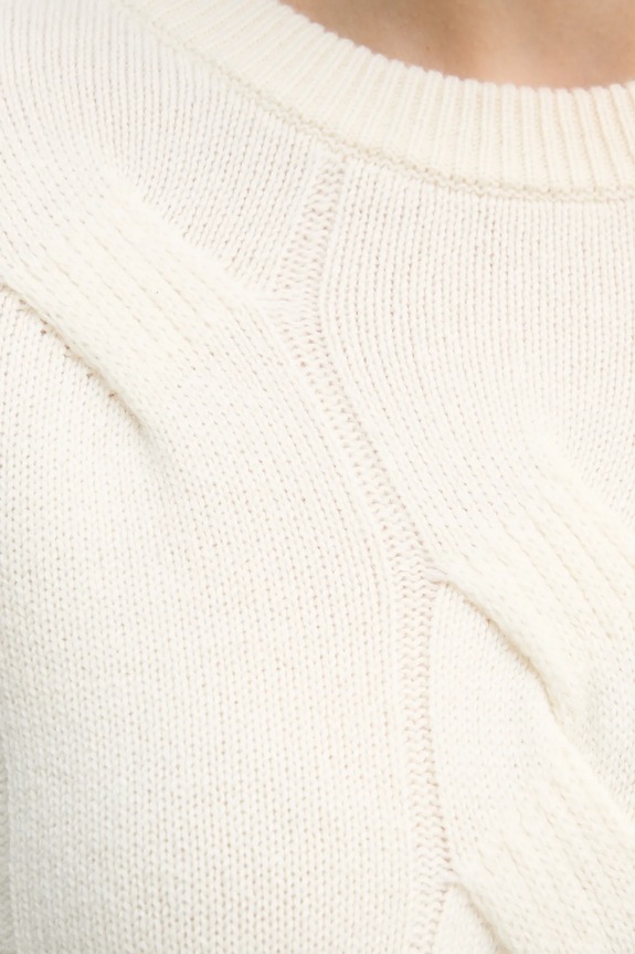 United Colors of Benetton sweter kaszmirowy 10K1D10FE beżowy