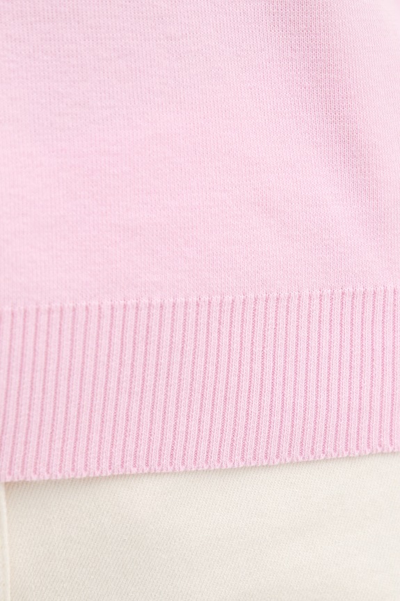 United Colors of Benetton sweter bawełniany 1C19D10FV różowy