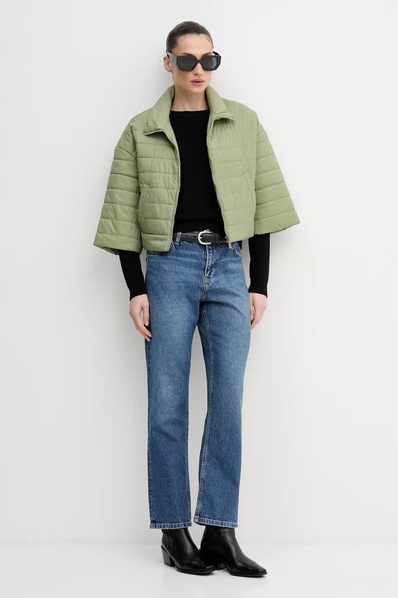 United Colors of Benetton sweter bawełniany 1C19D10FV czarny SS26