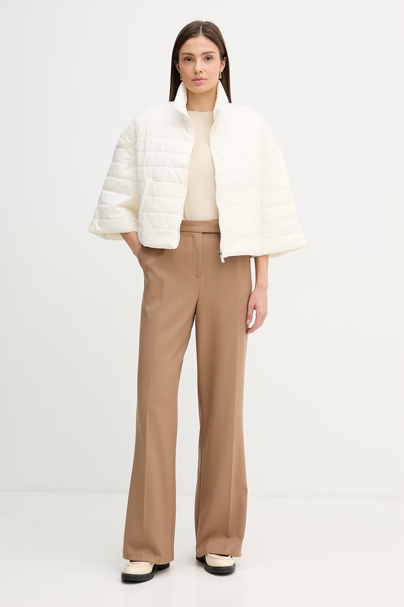 United Colors of Benetton sweter damski bawełniany 1C19D10G1 beżowy SS26