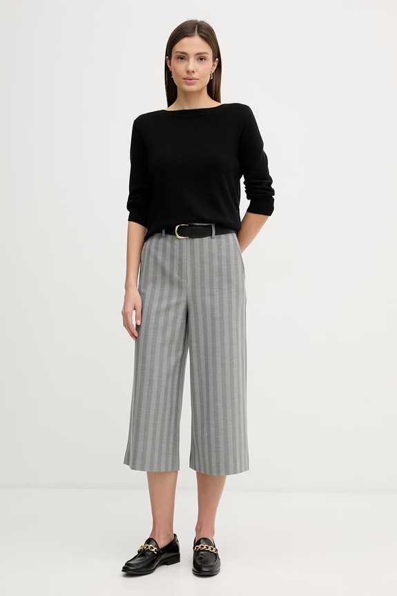 United Colors of Benetton pulover de damă din bumbac 1C19D10G1 negru SS26